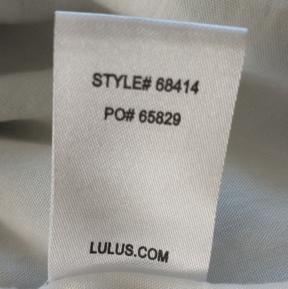 Lulu's green chambray striped ruffle romper S - Picture 10 of 10